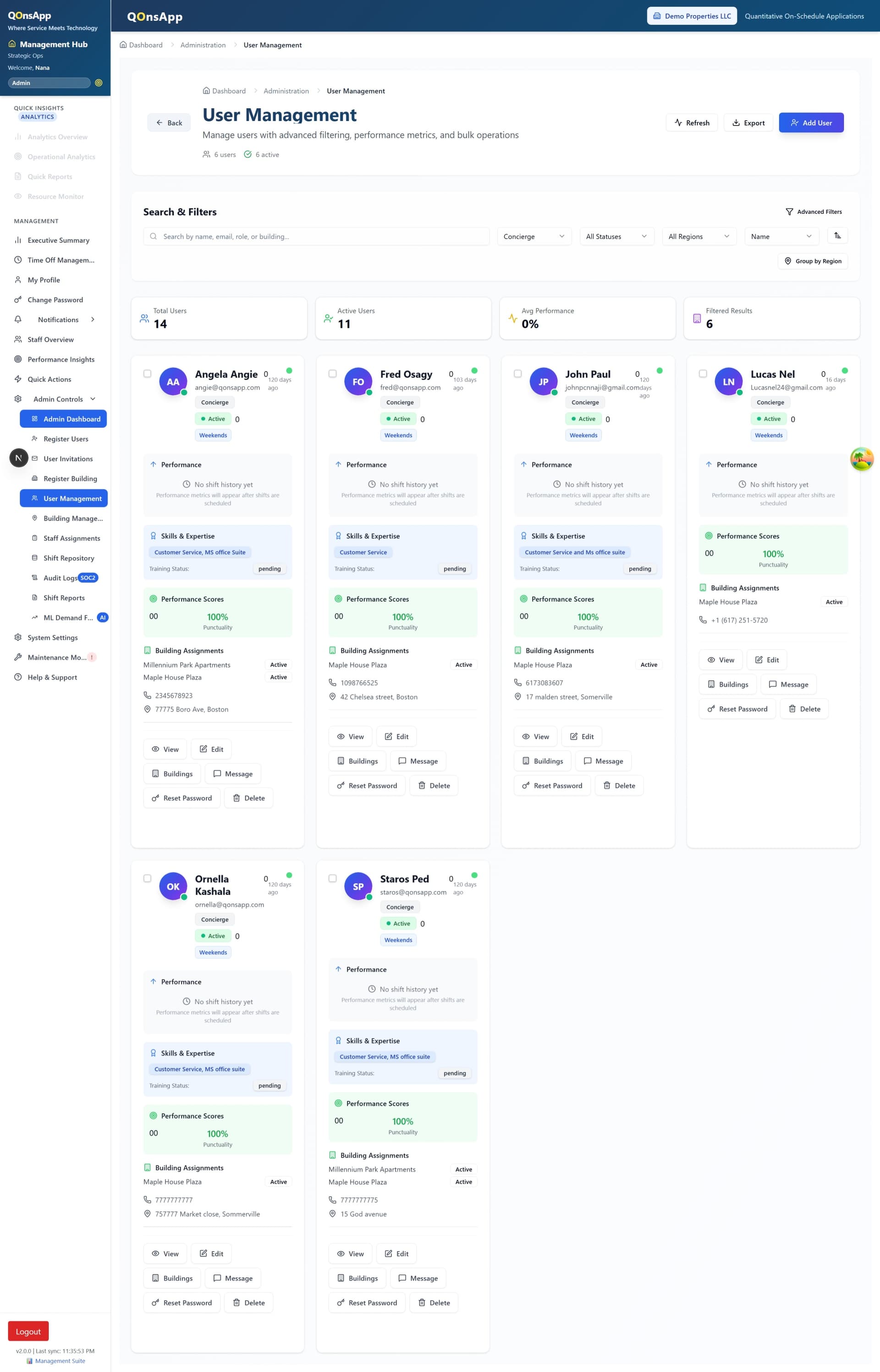 Intelligent Staff Matching